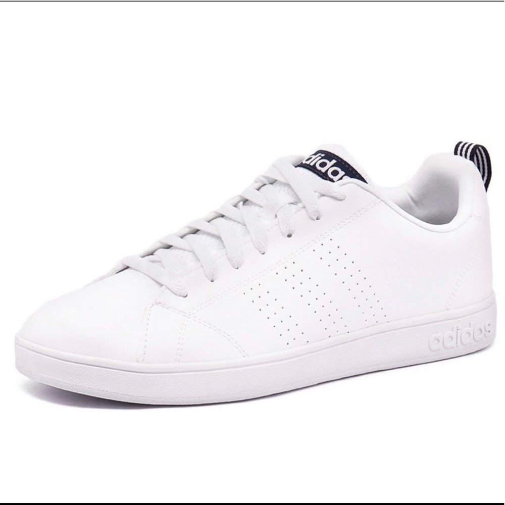 Adidas Neo White athletic casual sneakers